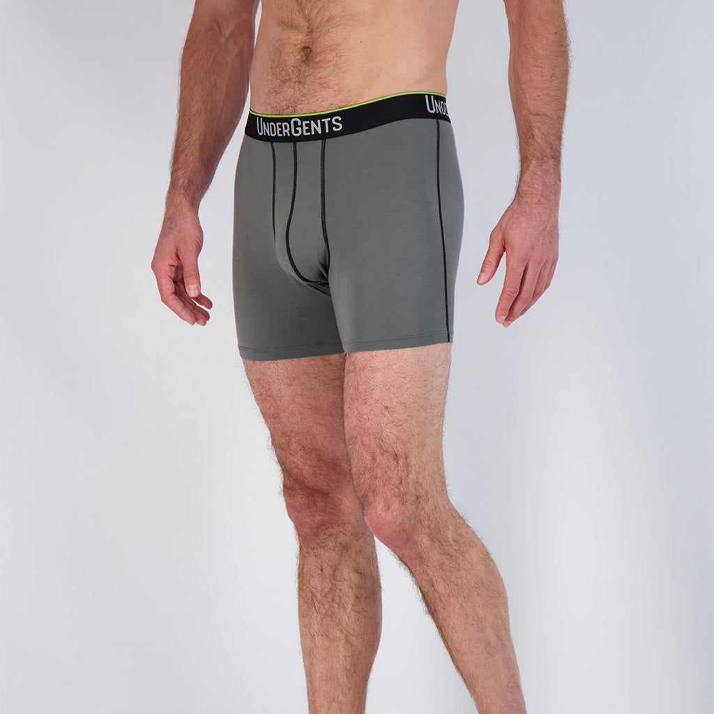 UnderGents 4.5 Men's Boxer Brief Underwear (Flyless): Ultra Soft