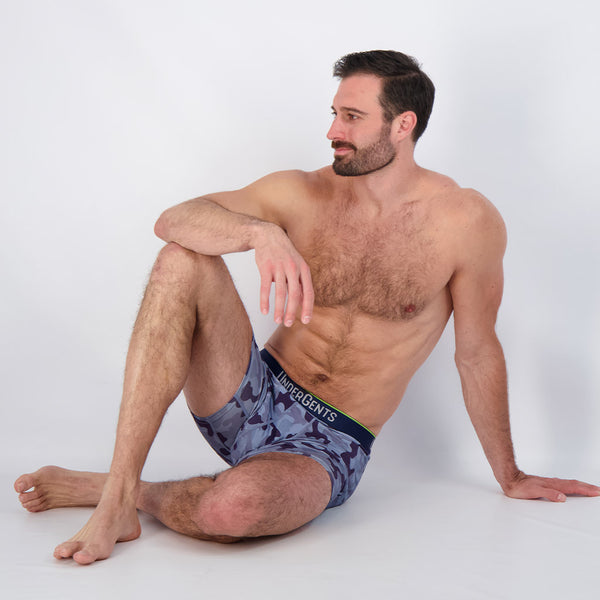 Garcon Model underwear Best underwear Blue trunks for men best