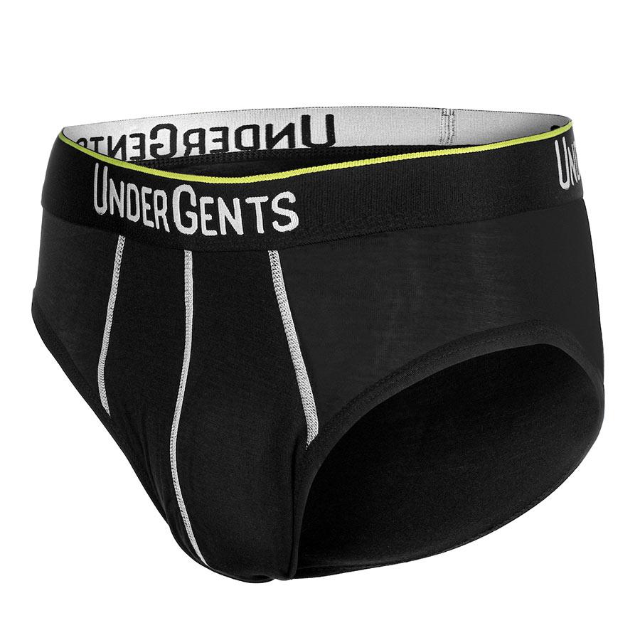 UnderGents 3-Pack Men's Brief Underwear with CloudSoft Cooling Air Modal  Fabric (Comfort Underneath: BattleGrey Size Small) at  Men's Clothing  store
